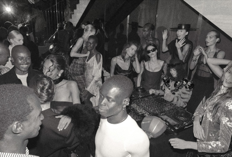 Alek Wek featured in L\'Album Della Festa Dei Nostri Primi 60, December 2024