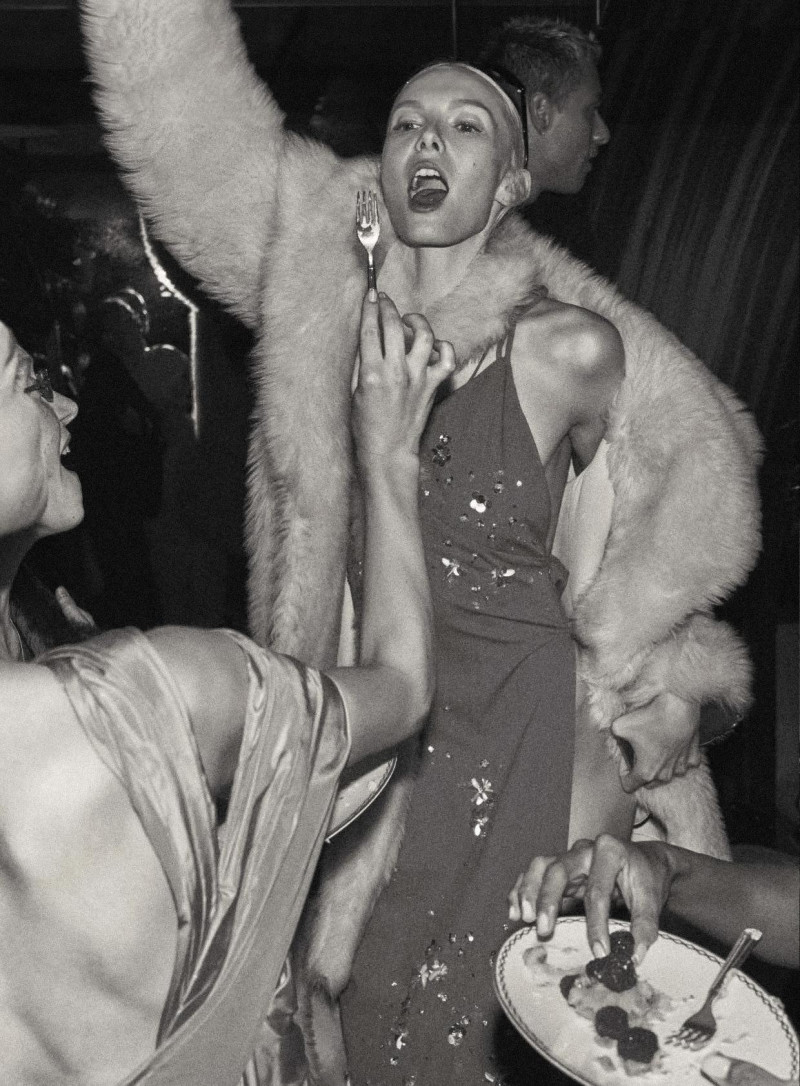 Alek Wek featured in L\'Album Della Festa Dei Nostri Primi 60, December 2024