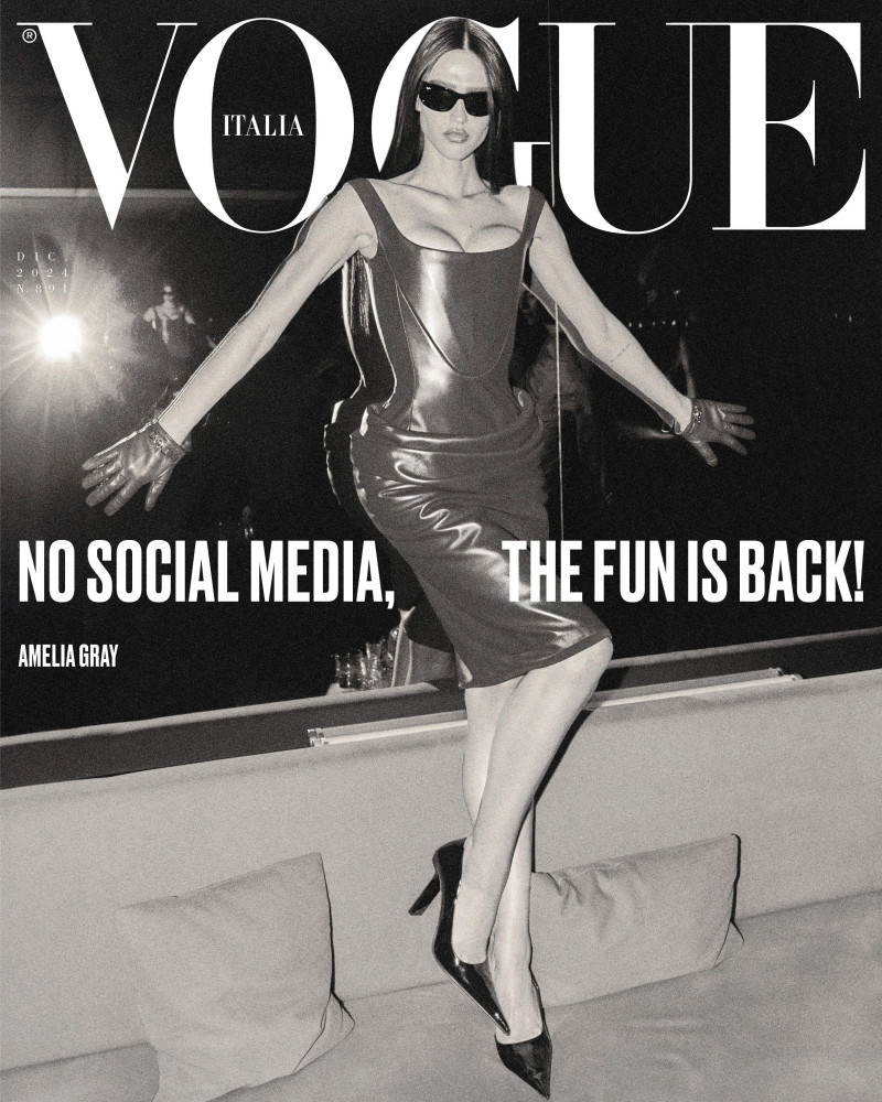 Alek Wek featured in L\'Album Della Festa Dei Nostri Primi 60, December 2024