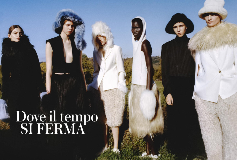 Merlijne Schorren featured in Dove Il Tempo Si Ferma, December 2024