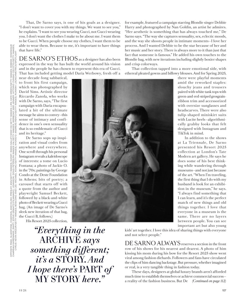 Fadia Ghaab featured in Sabato\'s Way, November 2024