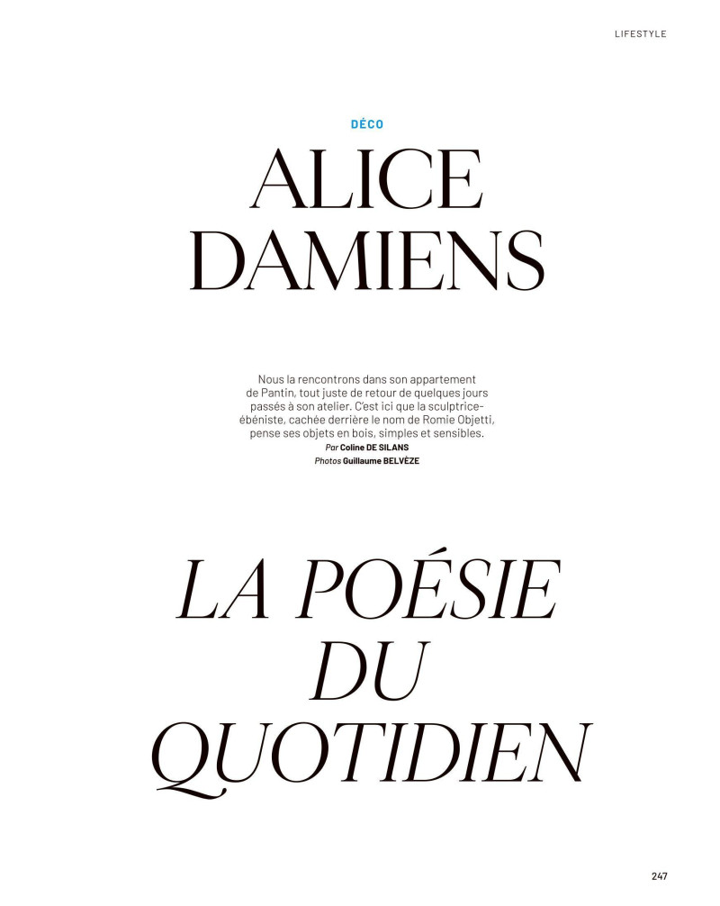 La poésie du quotidien, November 2024