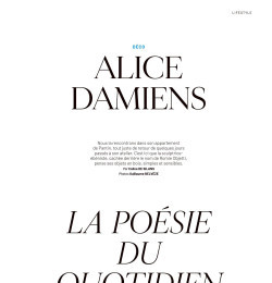 La poésie du quotidien
