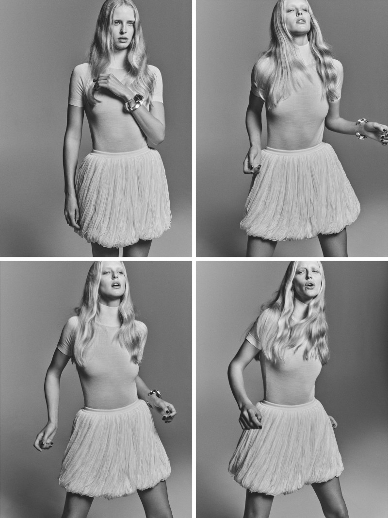 Abby Champion featured in Effortless Allure, November 2024