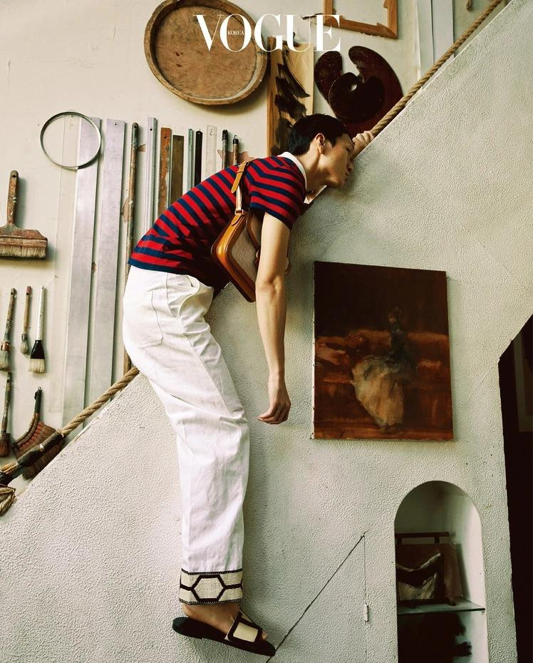 Dohyun Kim featured in Alessandro Michele\'s Valentino, a fantasy and a dream, November 2024