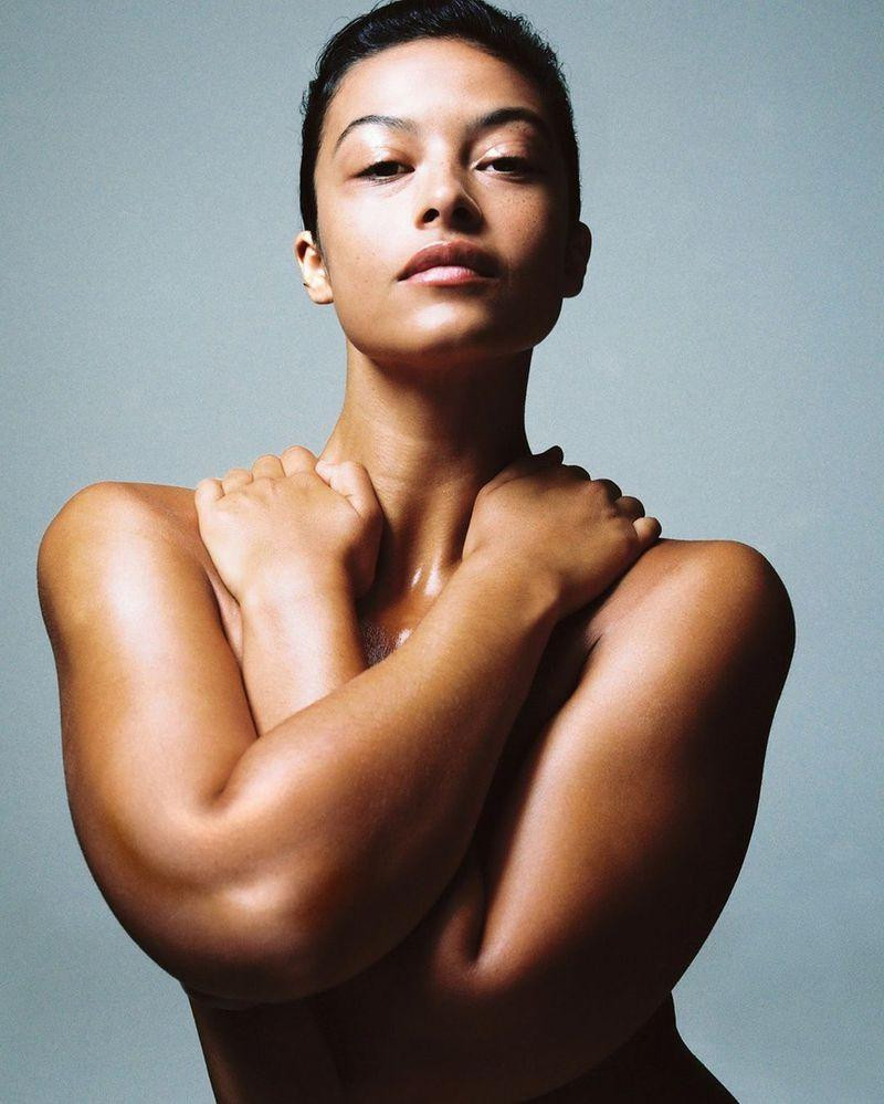 Bella Hadid featured in Before & After, October 2024