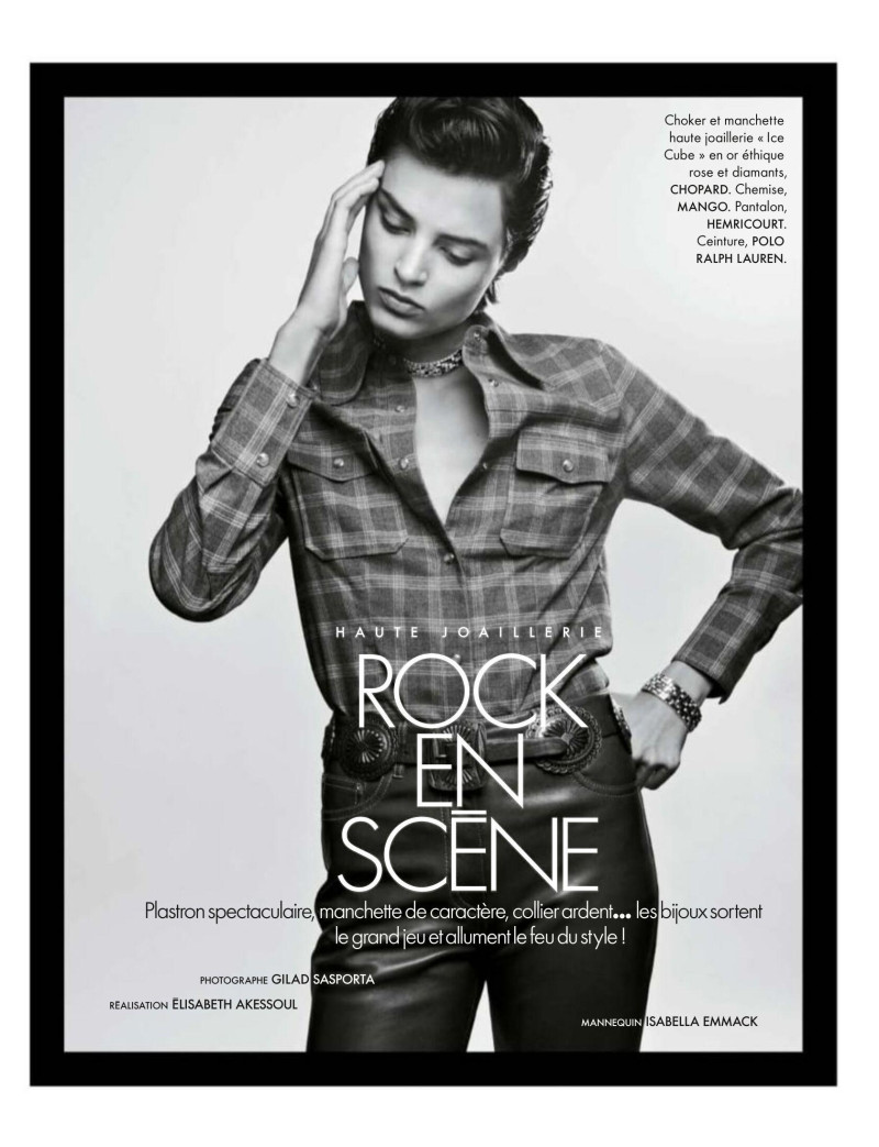 Isabella Emmack featured in Rock en scéne, November 2024