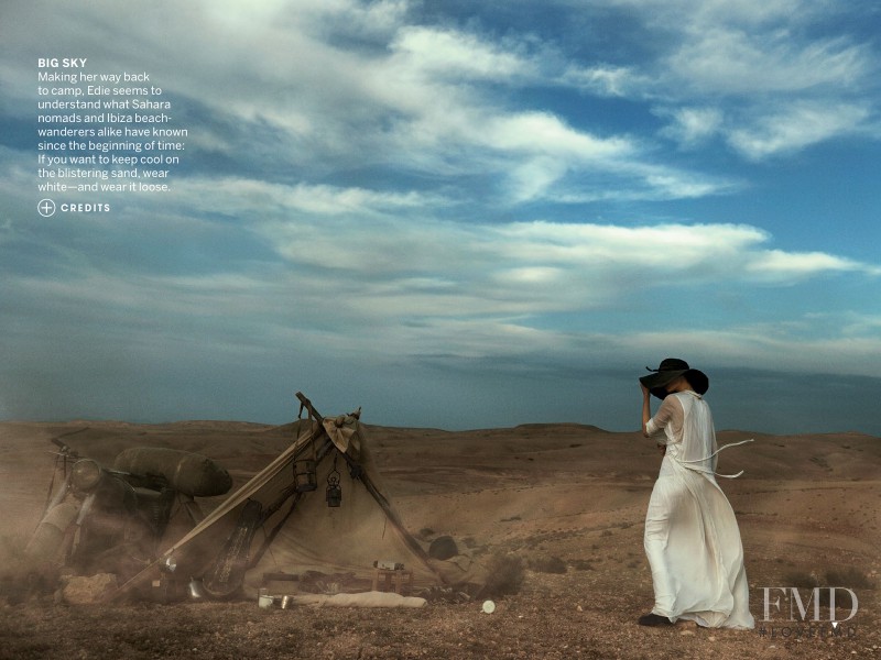 Edie Campbell featured in Stardust, June 2013