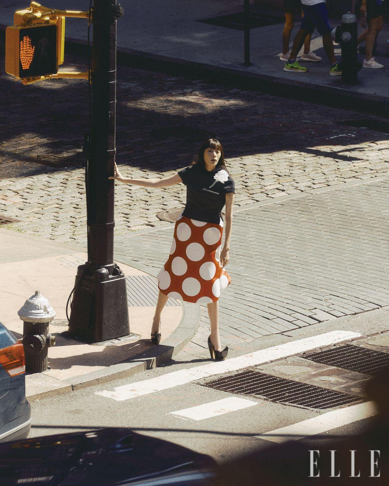 Qun Ye featured in Fashion News On The Streets of New York, November 2024