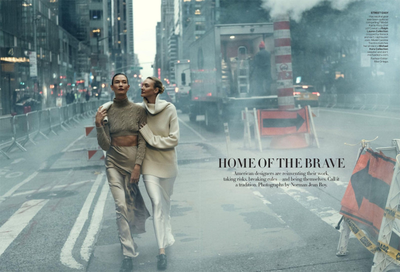 Karlie Kloss featured in Home Of The Brave, November 2024