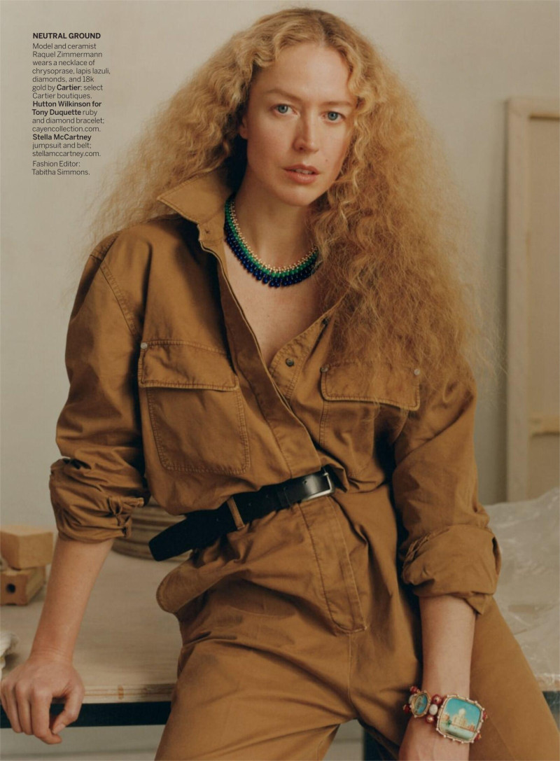 Raquel Zimmermann featured in Studio Session, November 2024