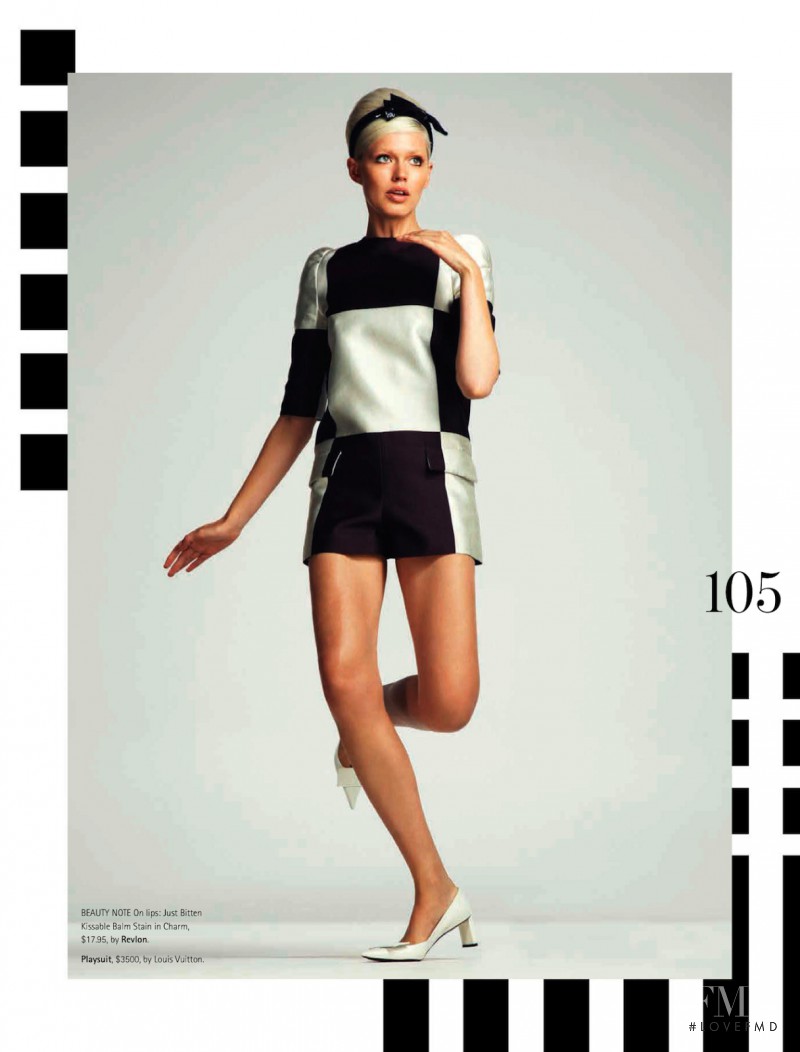 Alys Hale featured in Black And White And Mod All Over, May 2013