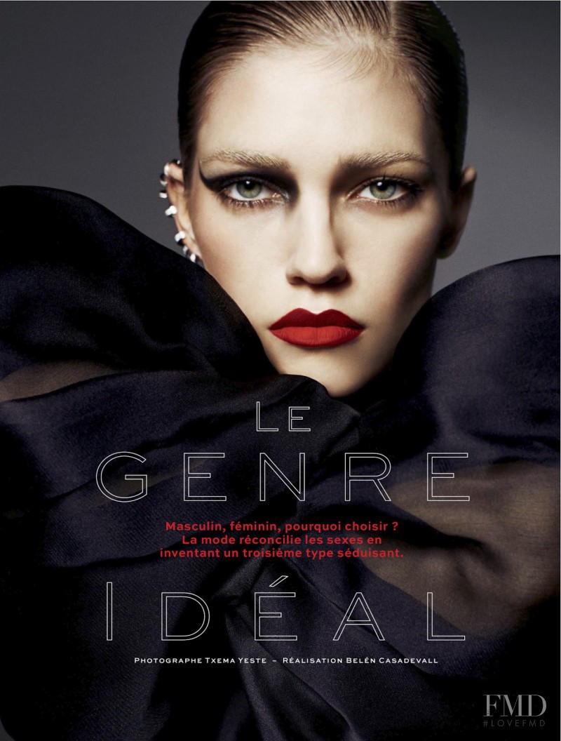 Samantha Gradoville featured in Le Genre Ideal, April 2013