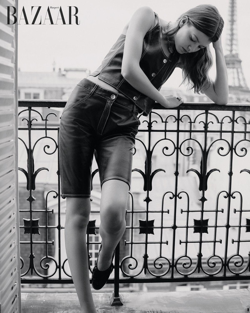 Mathilde Henning featured in Chanel\'s 2025 Cruise Collection in Paris, November 2024