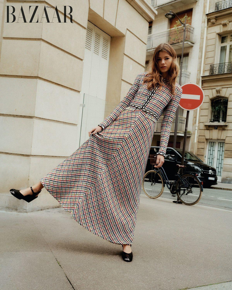 Mathilde Henning featured in Chanel\'s 2025 Cruise Collection in Paris, November 2024