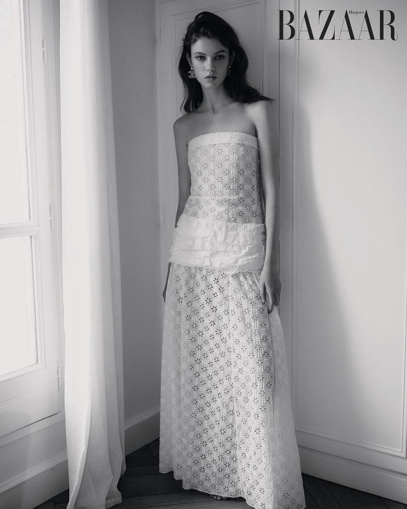 Mathilde Henning featured in Chanel\'s 2025 Cruise Collection in Paris, November 2024