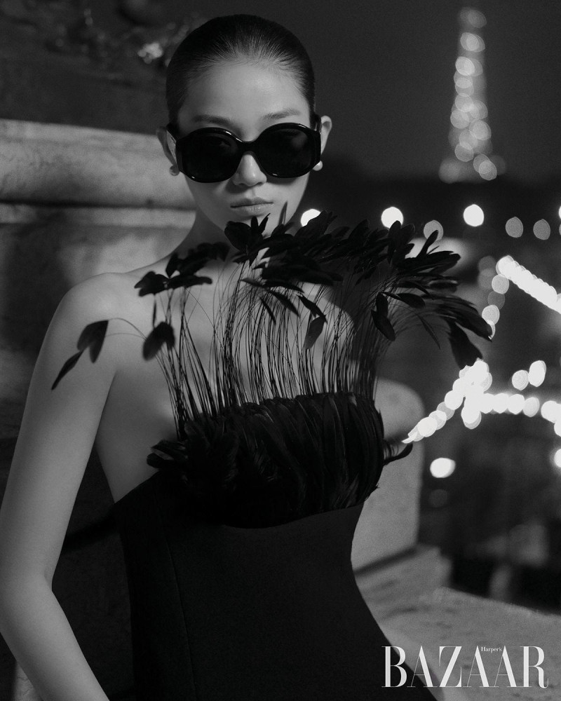 Hyun Ji Shin featured in Celine By Hedi Slimane, November 2024