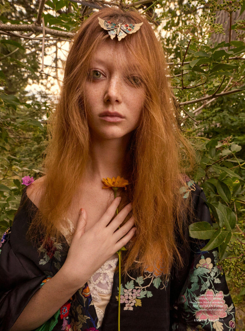 Sara Grace Wallerstedt featured in Flowerchild, October 2024