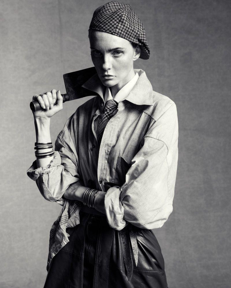 Caroline Trentini featured in The Workers, October 2024