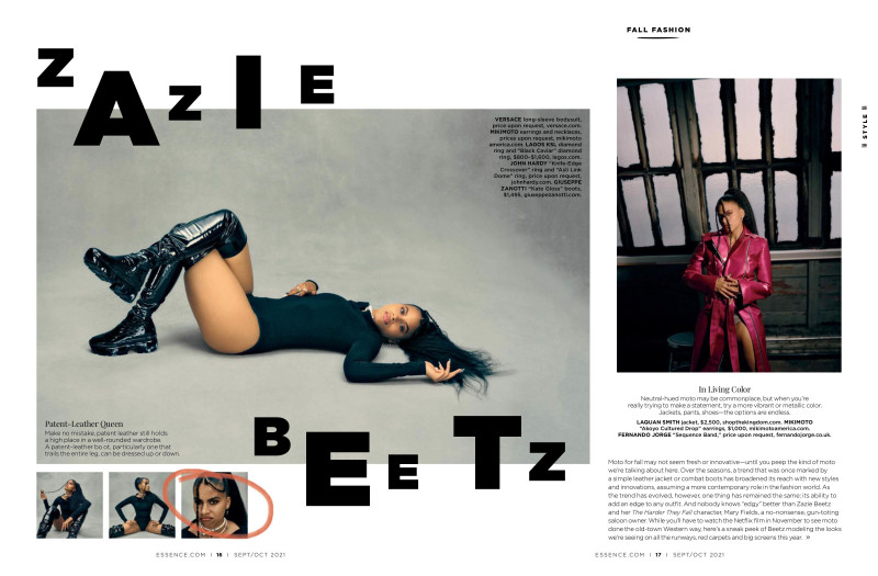 Zazie Beetz, September 2021