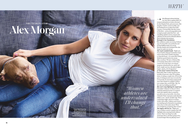 The Team Player: Alex Morgan, September 2020