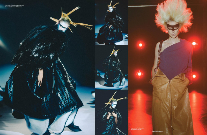 Agyness Deyn featured in Supermodel, Work!, October 2024