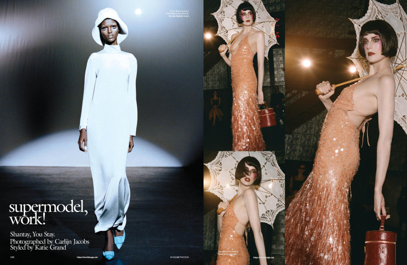 Agyness Deyn featured in Supermodel, Work!, October 2024