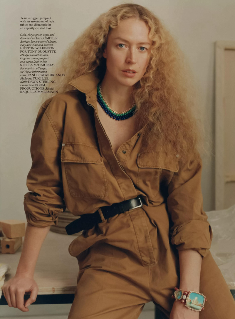 Raquel Zimmermann featured in True To Form, November 2024