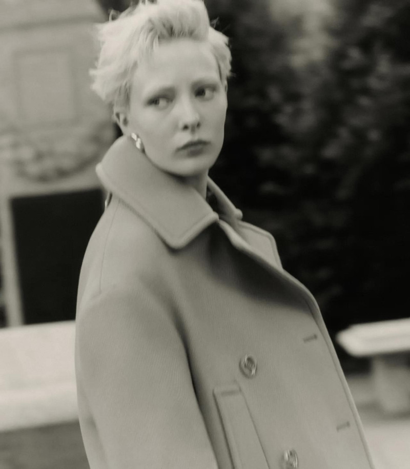 Celeste Fitzpatrick featured in Peacocking Peacoats, October 2024