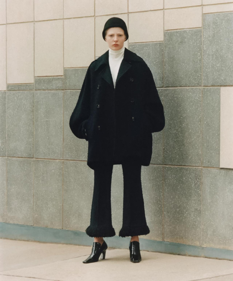Celeste Fitzpatrick featured in Peacocking Peacoats, October 2024