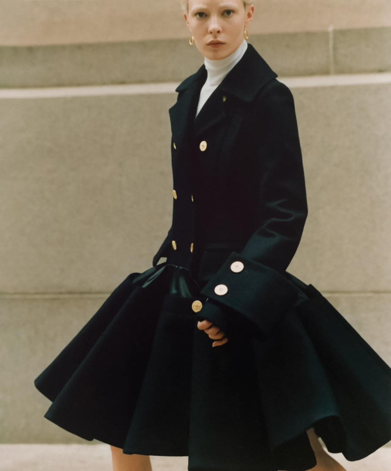 Celeste Fitzpatrick featured in Peacocking Peacoats, October 2024