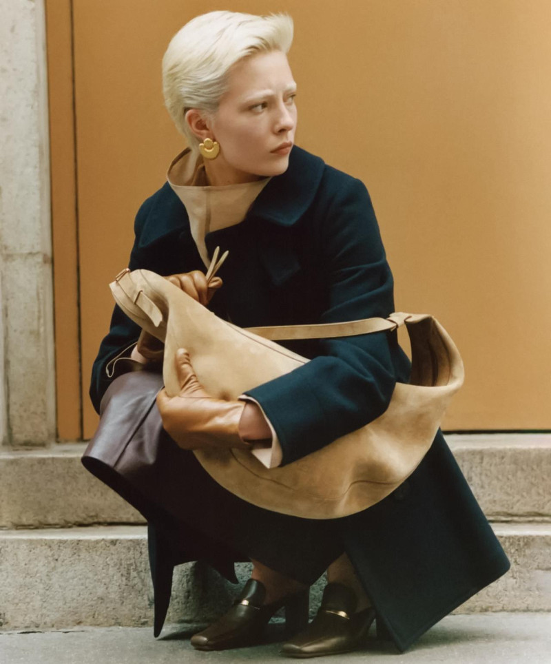 Celeste Fitzpatrick featured in Peacocking Peacoats, October 2024