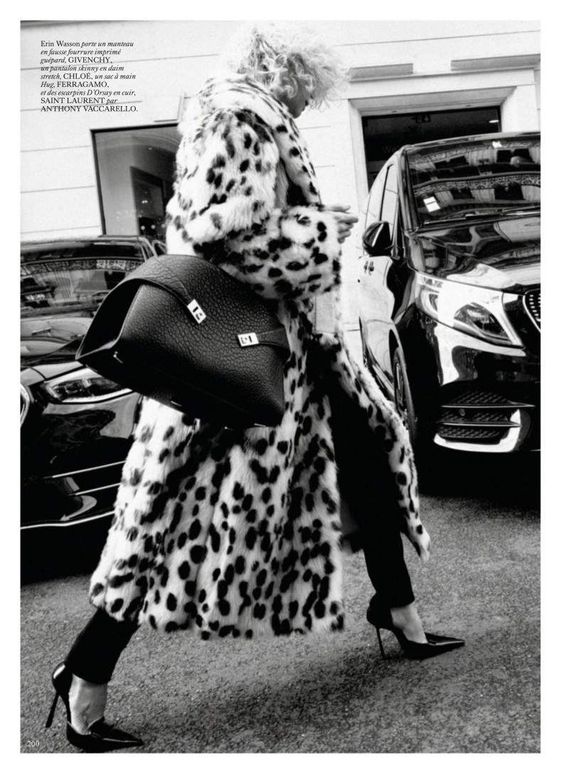 Anja Rubik featured in 9 Femmes, December 2024