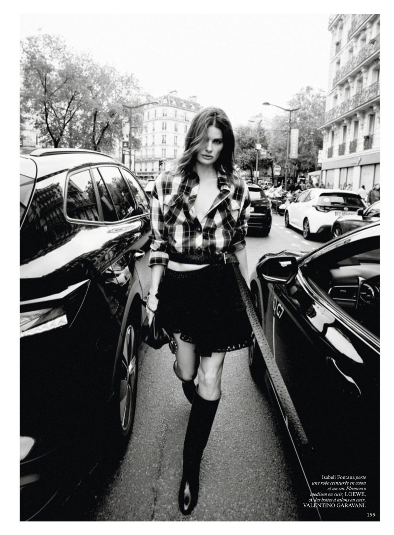 Anja Rubik featured in 9 Femmes, December 2024