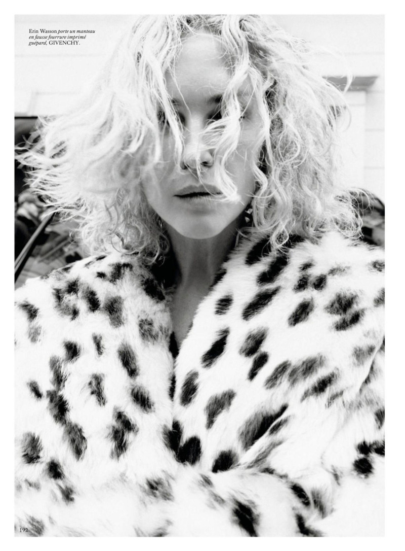 Anja Rubik featured in 9 Femmes, December 2024