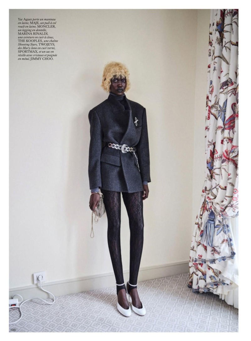 Camille Rowe featured in Gray Sorrenti, December 2024