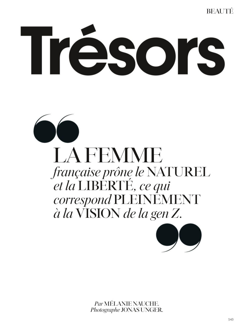 Trésors, December 2024