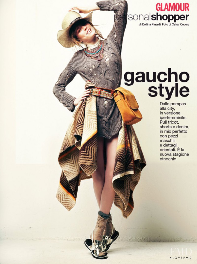 Femke Oosterkamp featured in Gaucho Style, May 2013