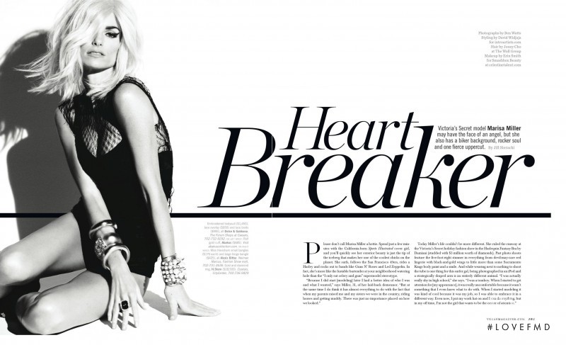 Marisa Miller featured in Heart Breaker, March 2010