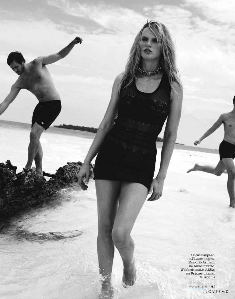 Anne Vyalitsyna featured in Breaking The Waves, June 2013