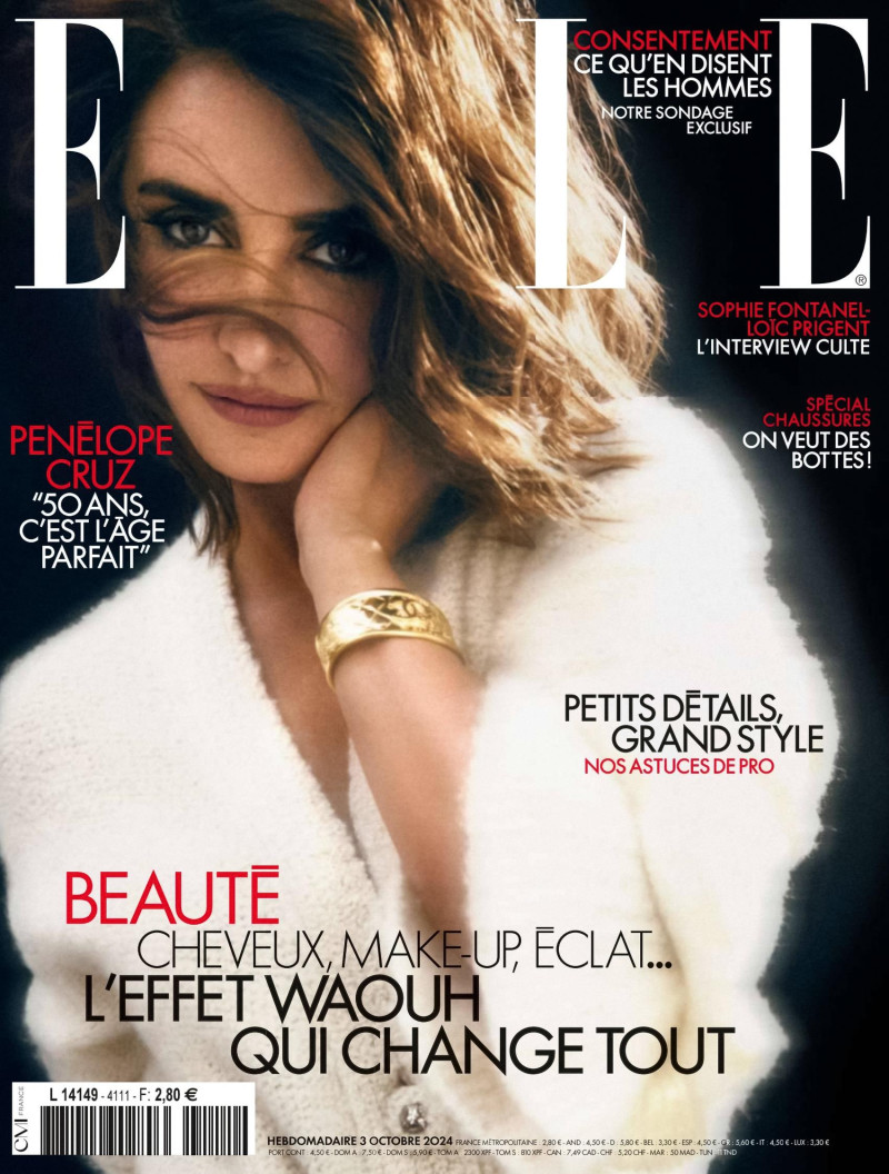 Penelope Cruz featured in Le Sacré Feu, October 2024
