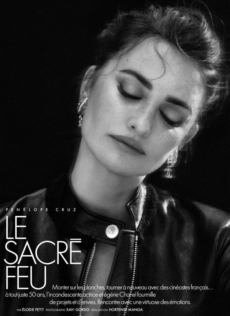Penelope Cruz featured in Le Sacré Feu, October 2024