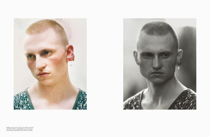 Jeremiah Berko Fourdjour featured in Couture, June 2024