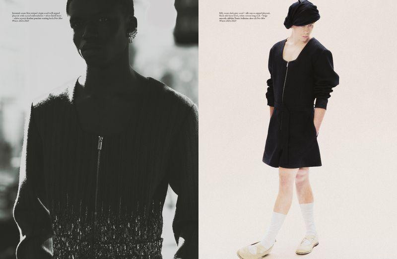 Jeremiah Berko Fourdjour featured in Couture, June 2024