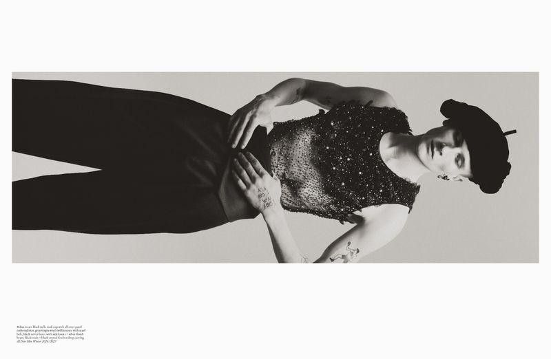 Jeremiah Berko Fourdjour featured in Couture, June 2024
