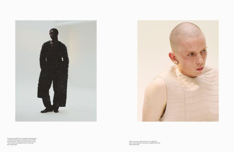 Jeremiah Berko Fourdjour featured in Couture, June 2024