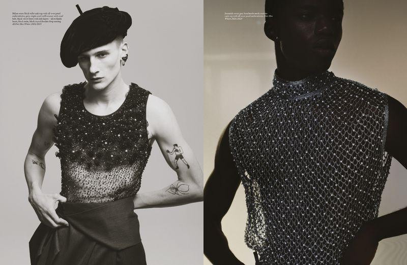 Jeremiah Berko Fourdjour featured in Couture, June 2024