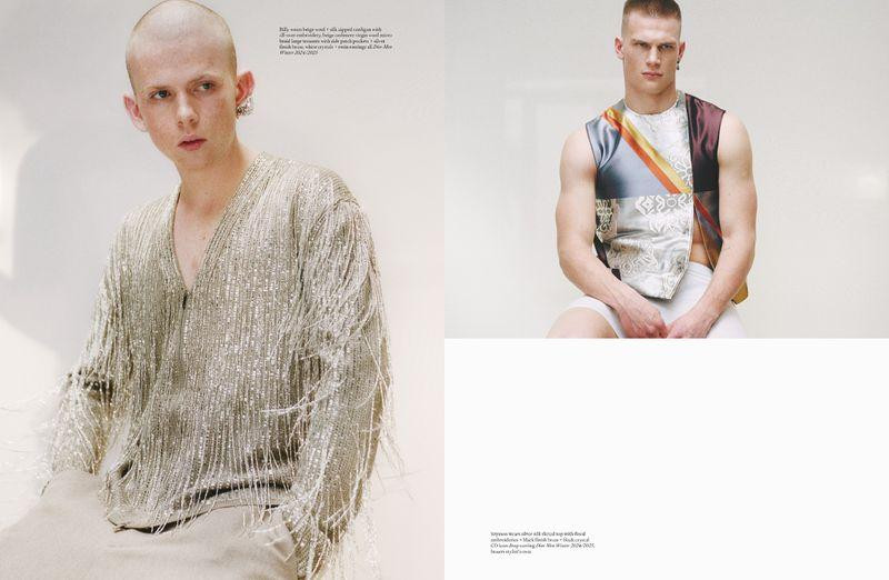 Jeremiah Berko Fourdjour featured in Couture, June 2024