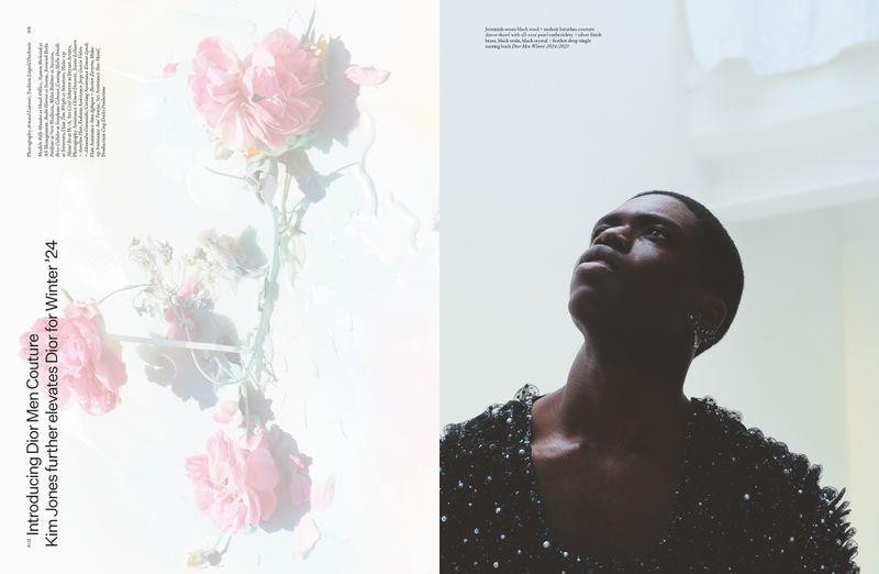 Jeremiah Berko Fourdjour featured in Couture, June 2024