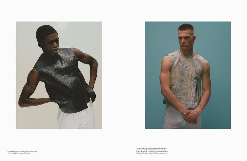 Jeremiah Berko Fourdjour featured in Couture, June 2024